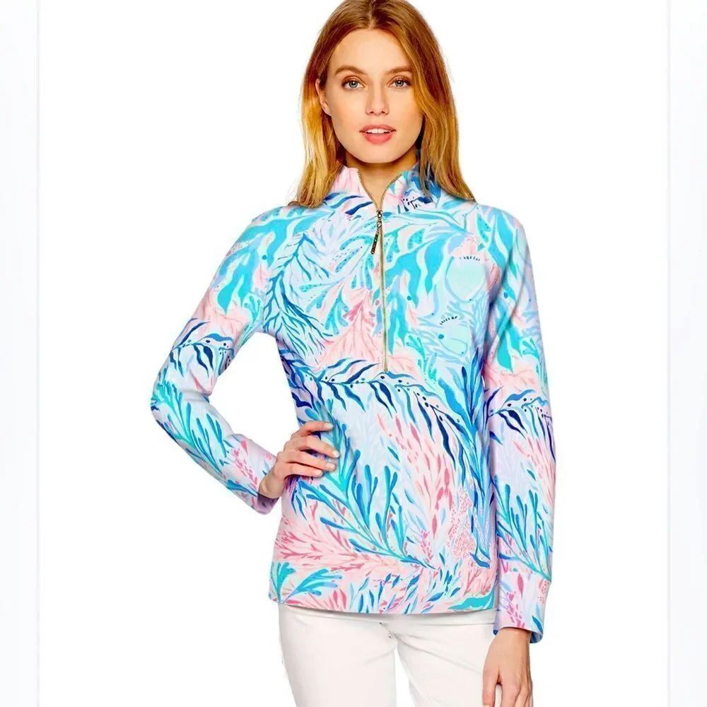 Lilly Pulitzer Skipper Popover Women Size XS